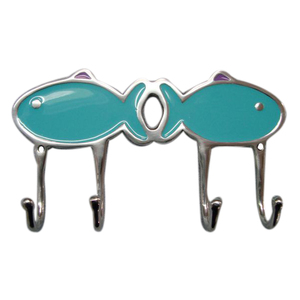 We Sell Product with Good Quality and Price Fish Shape Iron <b>Hook</b> Hangers Handmade for Bathroom Almira Etc - Product Image 1
