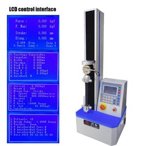 Essai de traction uniaxiale de l'allongement des coupons d'acier en traction et en cisaillement sous charge de compression et de traction - Product Image 3