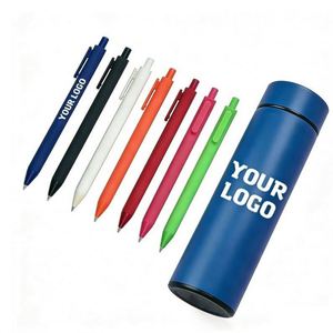 Bolígrafos de Plástico Baratos al por Mayor con Logotipo Personalizado para Oficina, Escuela, Escritura, Regalo, Papelería 2026 - Product Image 1