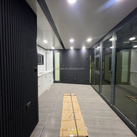Maison conteneur à double étage de 20 pieds et 40 pieds avec 2 chambres, styles de conception pour usage domestique