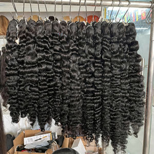 100% brut vietnamien birman cheveux bouclés vendeur cuticule aligné cambodgien cheveux bruts faisceaux os droit Extensions de cheveux humains - Product Image 3