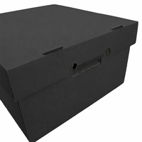 Carton personnalisé imprimé avec revêtement en cire pour l'emballage de fruits de mer, homard, crabe, produits aquatiques vivants