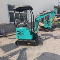 Mini-excavatrice agricole ME-16 de 1,6 tonne, homologuée EPA CE, pour le creusement de fossés en serre, la transplantation en verger et l'usage domestique