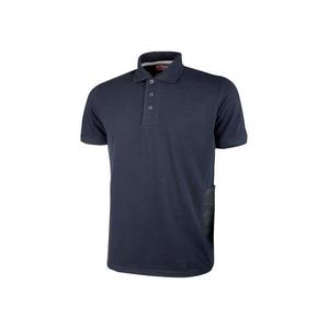 U-POWER - EY125DB-3XL <b>Gap</b> Deep Blue polycotton pique shirt with collar (multi-pack) WORK T-SHIRTS AND POLO SHIRTS - Product Image 1