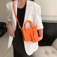 Sacs à main tendance pour femmes, 2 pièces, en feutre léger et pas cher, sacs à bandoulière pour femmes
