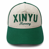 Casquette de baseball 5 panneaux brodée avec logo personnalisé, boucle réglable, en toile sergé, style vintage sportif, pour la course, unisexe, pour activités de plein air