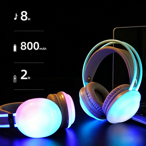 Auriculares Inalámbricos Bluetooth con Orejeras RGB, <span class=keywords><strong>Cascos</strong></span> de Audio - Product Image 5