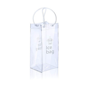 ตู้แช่ไวน์ PVC แบบพกพา & เก็บความเย็นกันรั่วแบบร้อนสำหรับเก็บถุงไวน์แดงน้ำแข็งใสทำจากพลาสติกทนทาน - Product Image 6