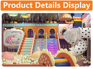 Bền theo chủ đề mềm trẻ em trong nhà Thiết bị sân chơi cho trẻ em với đa cấp playhouses cho FEC trong nhà chơi khu vực - Product Image 6