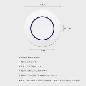 YET2167 Mini control <span class=keywords><strong>remoto</strong></span> inalámbrico Control <span class=keywords><strong>remoto</strong></span> inteligente Control <span class=keywords><strong>remoto</strong></span> de un botón <span class=keywords><strong>para</strong></span> el hogar inteligente - Product Image 6