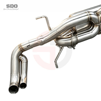 Échappement arrière haute performance en acier inoxydable SDO pour Audi R8 V8 4.2L 2007-2015, silencieux avec commande de soupape à vide