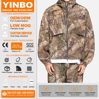 Veste coupe-vent pour homme, style bomber, coupe ample, entièrement zippée, à capuche, camouflage de chasse, streetwear, tactique, légère