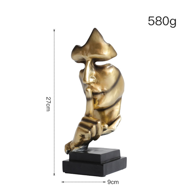 Gold NO Say 27cm