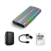 Solid State Drive M.2 NVME SSD eksternal, Disk Laptop kecepatan tinggi antarmuka USB 1TB