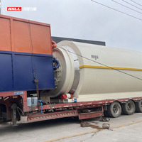 Mini-système de récupération d'énergie pour pneus usagés, plastiques, boues, caoutchouc, huile de pyrolyse et équipement de raffinage du diesel