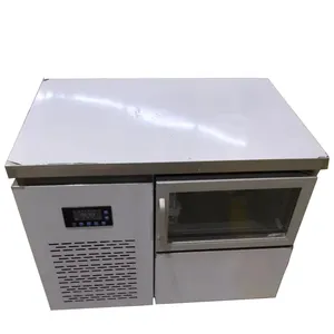 Tischplatte Eismaschine Kommerzielle Desktop-Bar Arbeits platte Kühlschrank Eismaschine