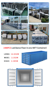 Pista da Ballo LED Magnetica Portatile con Effetto Specchio per Eventi, Matrimoni e Feste - Product Image 3