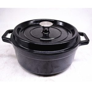Ensemble <span class=keywords><strong>de</strong></span> casseroles en fonte émaillée pour soupes et bouillons, casseroles peu profondes pour fruits <span class=keywords><strong>de</strong></span> mer - Product Image 2