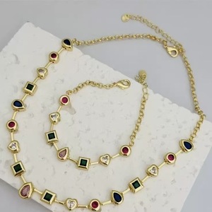 NUEVO Collar Apilable Estilo Boho Cristiano con Corona de Circones, Inspirado en el <span class=keywords><strong>Mar</strong></span> <span class=keywords><strong>Egeo</strong></span>, Dazan HOT, Chapado en Oro de 18K, Acero Inoxidable Antideslustre, REGALO - Product Image 2