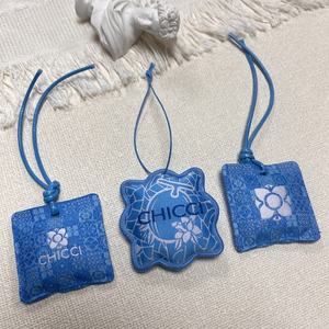 Özelleştirilmiş yeni tasarım asılı lavanta saten koku Aroma kokulu poşet çanta - Product Image 1