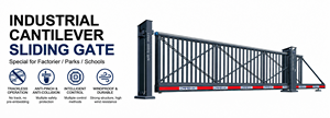 Portail coulissant cantilever personnalisable avec technologie anti-pincement - Product Image 3