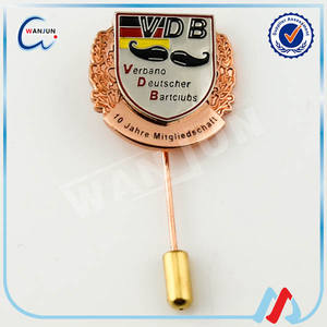 工場高品質カスタムエナメルロングニードルスティックラペルピン男性用 - Product Image 3