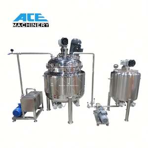 Equipo de Mezcla y Agitación de Alta Velocidad de Acero Inoxidable de 200L, Máquina Mezcladora de Jabón Cosmético, Motor Servo para Resina - Product Image 1