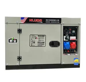 Wholesale Silent Type 3Kw 6Kw 7Kw 8Kw 10Kw 12Kw 12Kva Electric Diesel Generators Suppliers Electrical Power Plant For Home Use