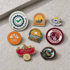 Commande en gros : Pin's en émail, Broche de revers, Badge rotatif magnétique personnalisé, Pin's rotatif lumineux avec logo <span class=keywords><strong>Dragon</strong></span> Médical Cool Classique, Pin's de club - Product Image 1