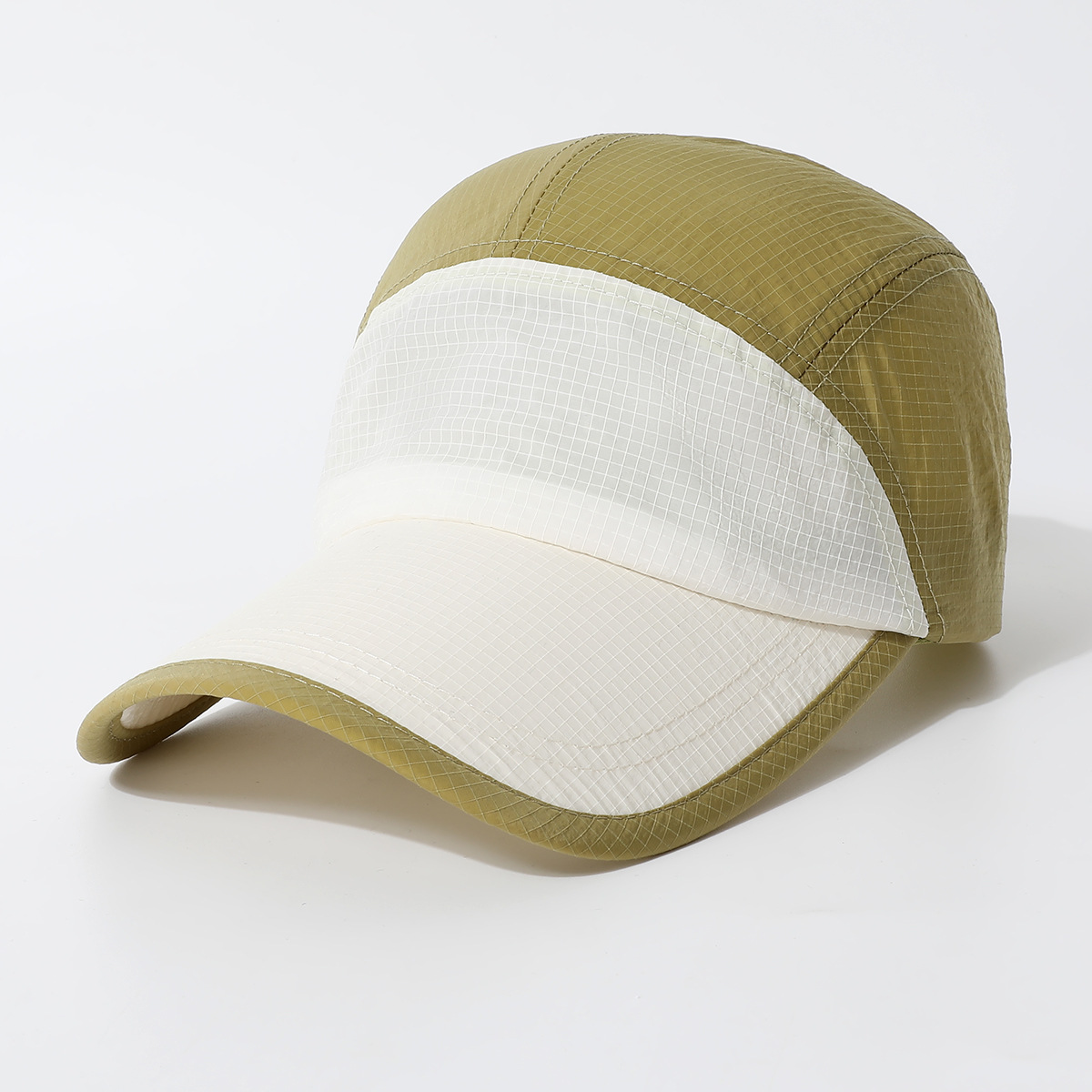 White + green