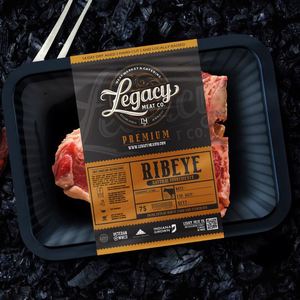 Autocollant d'étiquetage pour bœuf séché naturel Legacy Meat Co Ribeye 7 oz - Product Image 6