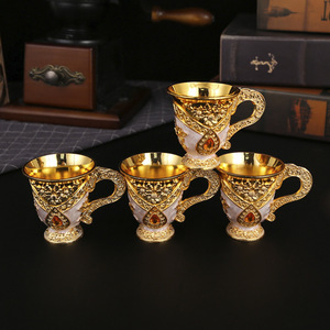 Service à vin Baijiu de style antique, tasses classiques haut de gamme, bouilloires domestiques de luxe léger, décorations anciennes - Product Image 3