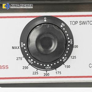 <span class=keywords><strong>Four</strong></span> à convection <span class=keywords><strong>électrique</strong></span> commercial de comptoir pour la cuisson du pain et des pizzas - Acier inoxydable, 4 plateaux - Product Image 6