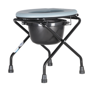 <span class=keywords><strong>Silla</strong></span> de inodoro portátil de acero al carbono <span class=keywords><strong>para</strong></span> ancianos, <span class=keywords><strong>enfermos</strong></span>, embarazadas, discapacitados, equipo de seguridad <span class=keywords><strong>para</strong></span> el baño <span class=keywords><strong>para</strong></span> postrados en cama - Product Image 3