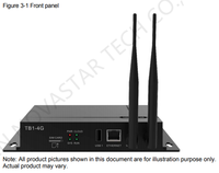 Wifi Usb 4g Novastar TB1 Led Display Envoi Box Nova Multimedia Player Tb1 pour intérieur extérieur led display