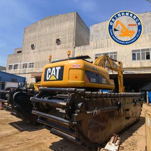 Oferta Especial: Excavadora Anfibia Usada Caterpillar 320c 320d de 20 Toneladas con Pontón Lateral en Buenas Condiciones a Bajo Precio - Product Image 2