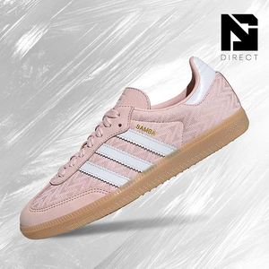 <span class=keywords><strong>Adidas</strong></span> Wmns Samba Og 'Sandy Pink White Gold' Chaussures de skate pour femmes, baskets décontractées pour femmes - Product Image 1