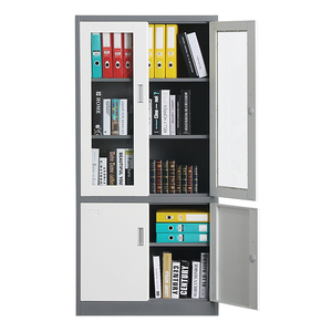 Armoire médicale d'hôpital en acier avec étagères, mobilier hospitalier, garantie 5 ans, moderne, 0,6 mm RAL - Product Image 3
