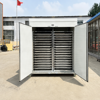 Déshydrateur alimentaire commercial en acier inoxydable, séchoir grande capacité avec 32/60 plateaux en option pour fruits, légumes, herbes et saucisses
