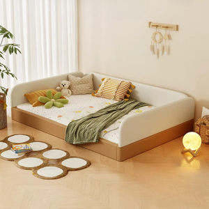Letto a piattaforma <span class=keywords><strong>per</strong></span> bambini e bambine, letto tatami <span class=keywords><strong>per</strong></span> bambini, nuovo modello <span class=keywords><strong>per</strong></span> piccoli appartamenti con sponde di sicurezza - Product Image 4