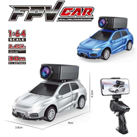 Mini voiture RC FPV en gros, 2.4G, 1:64, petite voiture RC FPV avec caméra