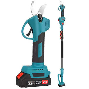 アップグレードされた<span class=keywords><strong>2</strong></span>-in-1電気ガーデンツールセットコードレス剪定せん断と伸縮式ロングポールチェーンソー便利で効率的 - Product Image 1