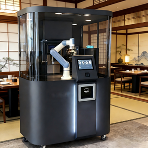 Un robot à café collaboratif à six axes, une station à café intelligente permettant de préparer des expressos, des lattes et des cappuccinos dans un restaurant. - Product Image 5