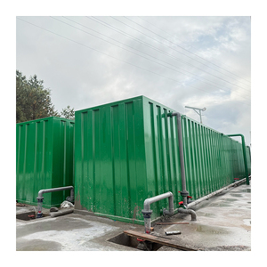 Planta de Tratamiento de Aguas Residuales Industriales con Sistema MBBR Contenerizado / Equipo de Tratamiento de Aguas Residuales MBR - Product Image 3