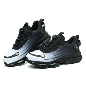 Nuove <span class=keywords><strong>Scarpe</strong></span> <span class=keywords><strong>Antinfortunistiche</strong></span> Unisex con Punta in Acciaio, Allacciatura Rapida, Traspiranti, Antiurto, Antiscivolo, per Estate e Autunno, da Fabbrica - Product Image 6
