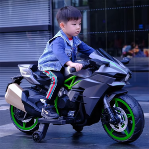 Motocyclettes électriques rechargeables pour enfants 6V/12V, grande taille, roues en plastique, alimentées par batterie, fabriquées en Chine - Product Image 6