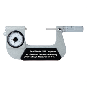 Take <b>Micrometer</b> With Comparator 0-25mm Analog Dial Precision Measurement Tool - Product Image 2