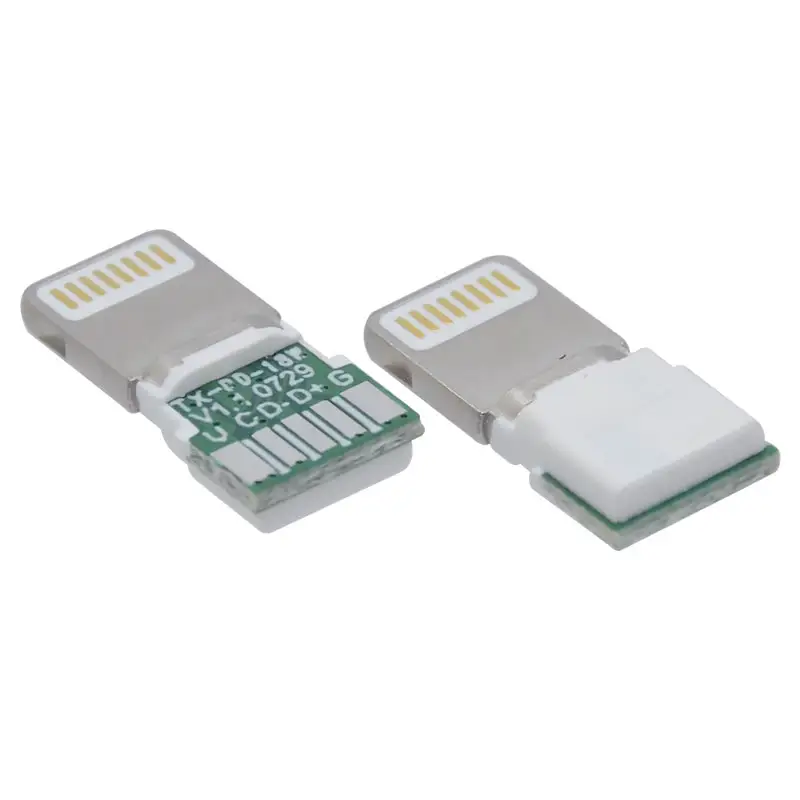 Kandens PD 18W 20W USB 3.0 macho para Apple Lightning Super Carregador Conector para MFI com 7 Chip USB 3.1 Plug para Carregador de iPhone