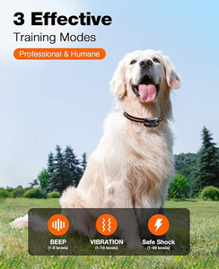 Collares antiladridos para perros de 3300 pies con control remoto para perros pequeños, medianos y grandes, <span class=keywords><strong>collar</strong></span> de entrenamiento impermeable recargable
