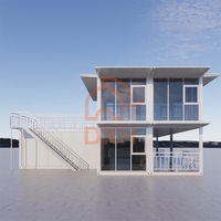 Nouvelle maison d'été modulaire préfabriquée de luxe en conteneur, appartement extérieur, pièce de jardin, bureau à domicile, hôtel